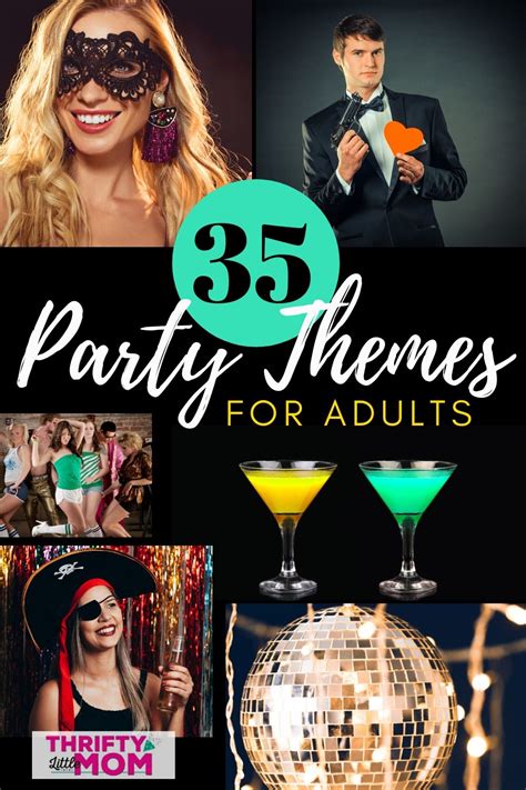 fun themed parties for adults